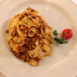 Ristoranti: Rosa Nera - Tagliatelle bolognese.