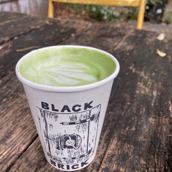 Black Brick - Matcha latte - Coffee & Tea Near Me - Brooklyn, New York