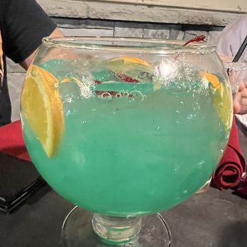RA Steak & Sushi - Fish bowl cocktail (mostly juice) - Sushi Bars Near Me - Pembroke Pines, Florida RA Steak & Sushi - Fish bowl cocktail (mostly juice) - Sushi Bars Near Me - Pembroke Pines, Florida