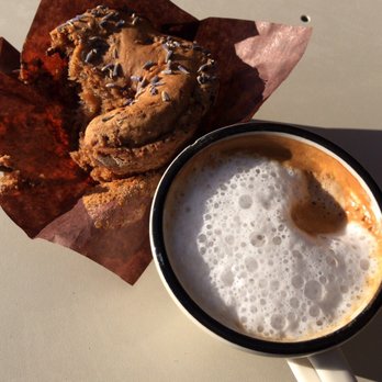 Clementine Bakery - Lavender Lemon muffin and cappuccino - Bakeries Near Me - Brooklyn, New York Clementine Bakery - Lavender Lemon muffin and cappuccino - Bakeries Near Me - Brooklyn, New York