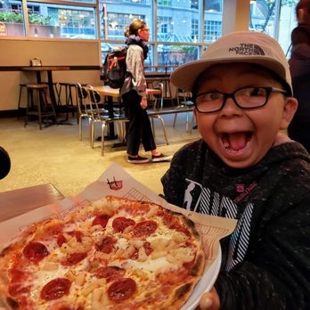MOD Pizza - Joseph style. Pepperoni and pineapple. - Pizza Near Me - Seattle, Washington