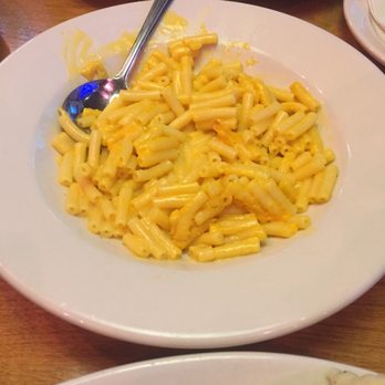 Texas Roadhouse - Kraft mac and cheese and exactly how it was served. It looks like someone ate out of it before hand. - Steakhouses Near Me - Oceanside, California Texas Roadhouse - Kraft mac and cheese and exactly how it was served. It looks like someone ate out of it before hand. - Steakhouses Near Me - Oceanside, California