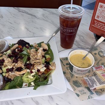 McAlister's Deli - Savannah Chopped Salad with broccoli cheddar soup - Delis Near Me - Las Cruces, New Mexico McAlister's Deli - Savannah Chopped Salad with broccoli cheddar soup - Delis Near Me - Las Cruces, New Mexico