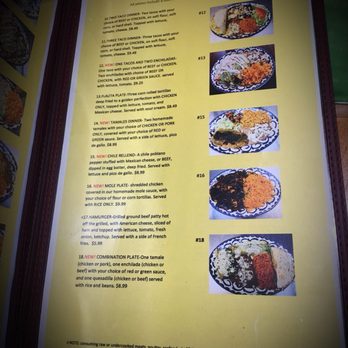 Malia's Mexican Restaurant - Inside view of the menu: 4 - Mexican Near Me - Gobles, Michigan Malia's Mexican Restaurant - Inside view of the menu: 4 - Mexican Near Me - Gobles, Michigan