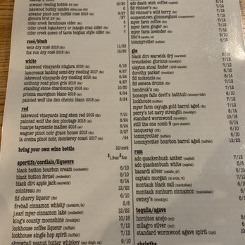 Nickel's Pit BBQ - Alcohol menu - Barbeque Near Me - Watkins Glen, New York