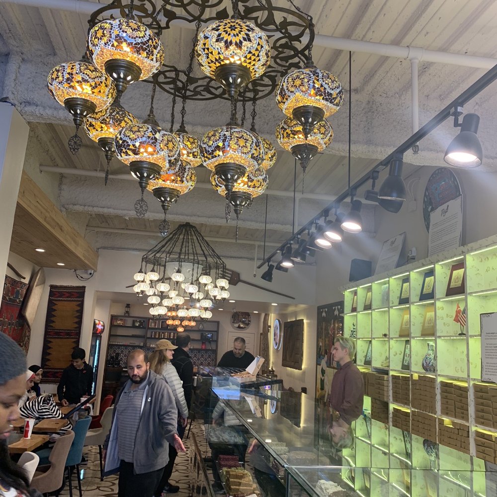 Troya - Beautiful chandeliers - Desserts Near Me - Monterey, California Troya - Beautiful chandeliers - Desserts Near Me - Monterey, California