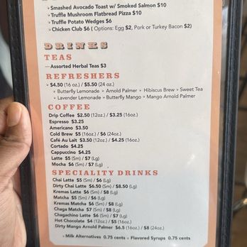 Sweet Sunday's Cafe - Drink menu - Bakeries Near Me - Brooklyn, New York Sweet Sunday's Cafe - Drink menu - Bakeries Near Me - Brooklyn, New York