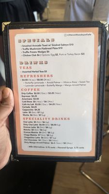 Menu photo 3 Sweet Sunday's Cafe Brooklyn, NY Menu photo 3 Sweet Sunday's Cafe Brooklyn, NY