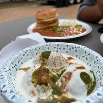 Chatpatti Chaat - Dahi Vada (Contains Yogurt) - Indian Near Me - Austin, Texas Chatpatti Chaat - Dahi Vada (Contains Yogurt) - Indian Near Me - Austin, Texas