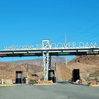 Hoover Dam - Welcome! Security Checkpoint. - Landmarks & Historical Buildings Near Me - Boulder City, Nevada
