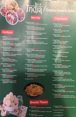 Menu photo 5 India Express - Sweet & Spice Fowler, CA