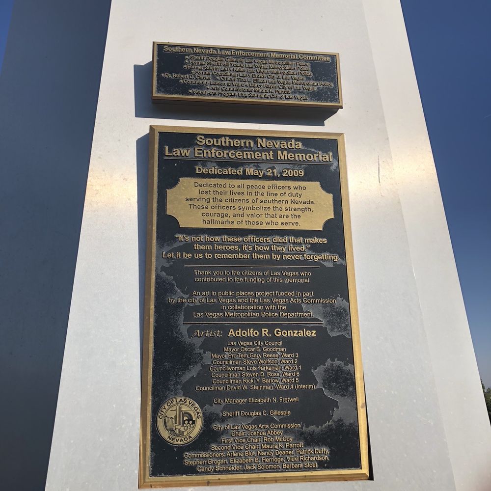 Southern Nevada Law Enforcement Memorial. "It's not how these officers died that makes them heroes, it's how they lived." Southern Nevada Law Enforcement Memorial. "It's not how these officers died that makes them heroes, it's how they lived."