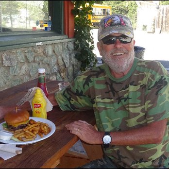 Two Rivers Cafe - I'm a happy guy, as I'm ready enjoy one of the best burgers in Sierra County, thanks to the talented staff at Two Rivers Cafe. - Pizza Near Me - Downieville, California Two Rivers Cafe - I'm a happy guy, as I'm ready enjoy one of the best burgers in Sierra County, thanks to the talented staff at Two Rivers Cafe. - Pizza Near Me - Downieville, California