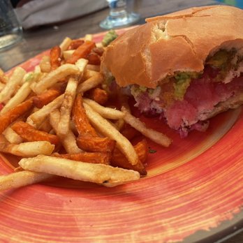 Bonefish Harrys - Seared Tuna Burger - Seafood Near Me - Beverly, Massachusetts