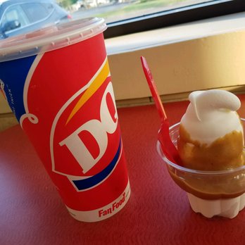 Dairy Queen Ltd Brazier - Strawberry Watermelon Julius and a peanut butter sundae - Ice Cream & Frozen Yogurt Near Me - Niagara Falls, New York