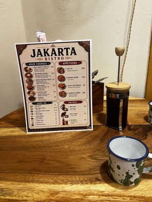 Menu photo 5 Jakarta Bistro Portland, OR