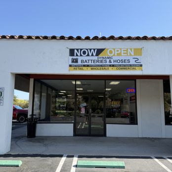 Dynamic Batteries and Hoses - Store Front - Battery Stores Near Me - Santa Clarita, California Dynamic Batteries and Hoses - Store Front - Battery Stores Near Me - Santa Clarita, California