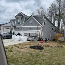 Came and delivered all materials can't wait to start hardscape Came and delivered all materials can't wait to start hardscape