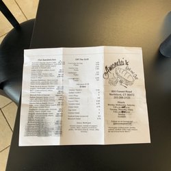 Amanda's Deli & Grill - Menu
