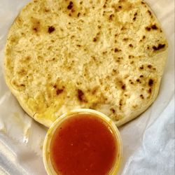 Cerrito's Pupuseria - Pupusa - Delicious! Loooove the sauce!!!! always ask for extra!!!!!