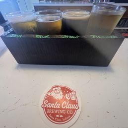 A standard flight and sticker pic A standard flight and sticker pic