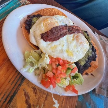Oahu Mexican Grill - Hue is rancheros with bacon - Tex-Mex Near Me - Honolulu, Hawaii