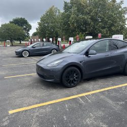 Tesla Supercharger - 12 charging stations!