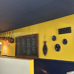 Wall menu of the day. Wall menu of the day.