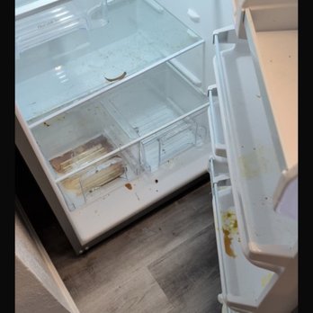 Fast Cleaning - Fridge that was labeled way too dirty - Home Cleaning Near Me - Concord, California