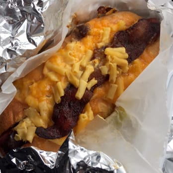 Mr Hot Dogs - The mac and cheese dog was so good! - Hot Dogs Near Me - Butte, Montana Mr Hot Dogs - The mac and cheese dog was so good! - Hot Dogs Near Me - Butte, Montana