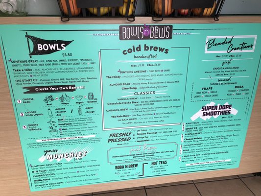 Menu photo 6 Bowls N Brews Santee, CA Menu photo 6 Bowls N Brews Santee, CA