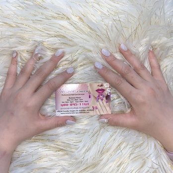 Victoria's Nails and Spa - A picture of my nails with the business card! - Nail Salons Near Me - Chandler, Arizona Victoria's Nails and Spa - A picture of my nails with the business card! - Nail Salons Near Me - Chandler, Arizona