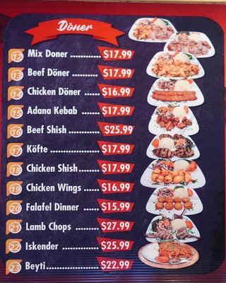 Menu photo 7 Beyoglu Kebab Vaughan, ON