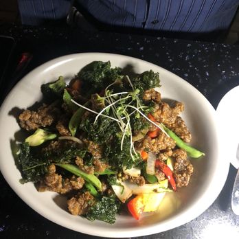 Poor Calvin's - Crispy beef dish - Asian Fusion Near Me - Atlanta, Georgia