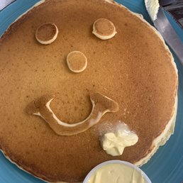 Breakfast with a smile!  If you haven't had breakfast or lunch here you are missing out!