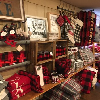 Stowe Mercantile - Red plaid section...right up my street! - Souvenir Shops Near Me - Stowe, Vermont