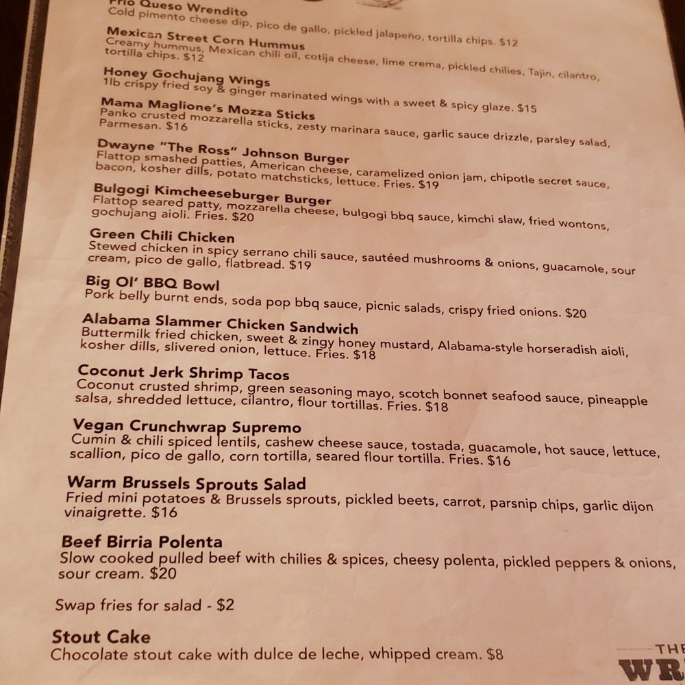 The Wren - Menu (November 2022) - Bars Near Me - Toronto, Ontario The Wren - Menu (November 2022) - Bars Near Me - Toronto, Ontario