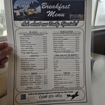 Flight Line Café - Breakfast & Brunch Near Me - Fresno, California Flight Line Café - Breakfast & Brunch Near Me - Fresno, California