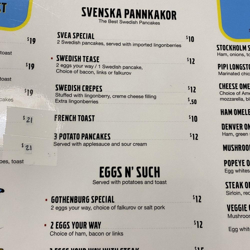 Svea - Menu - Breakfast & Brunch Near Me - Chicago, Illinois Svea - Menu - Breakfast & Brunch Near Me - Chicago, Illinois