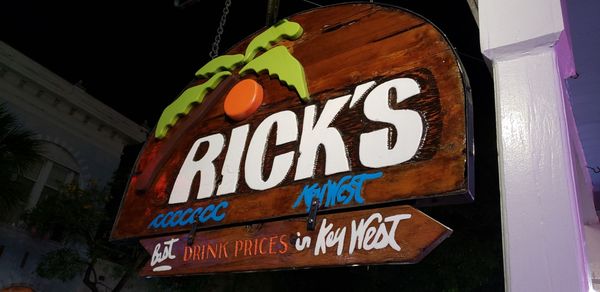 Rick's Bar by null