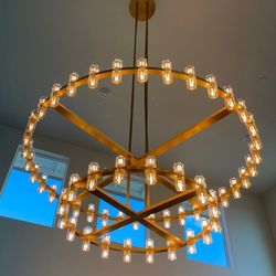 Vitality Electric - Chandelier installation
