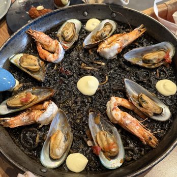 Suspiro - (TWO) Paella Negra - Spanish Near Me - San Jose, California