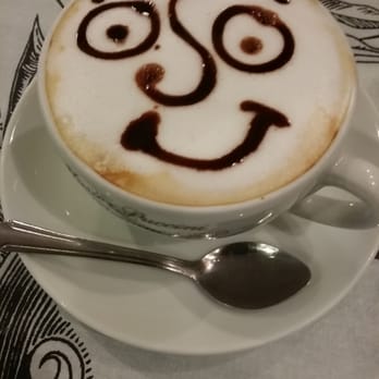 Crepes de Paris - Cute cappuccino :-) - Creperies Near Me - Brea, California Crepes de Paris - Cute cappuccino :-) - Creperies Near Me - Brea, California