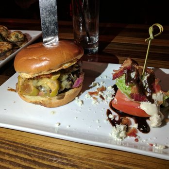 Preamble Craft Cocktail Lounge - The "Ross Burger" is freaking amazing! The apples set this burger apart and turns up the flavors! - Lounges Near Me - Webster, Texas Preamble Craft Cocktail Lounge - The "Ross Burger" is freaking amazing! The apples set this burger apart and turns up the flavors! - Lounges Near Me - Webster, Texas