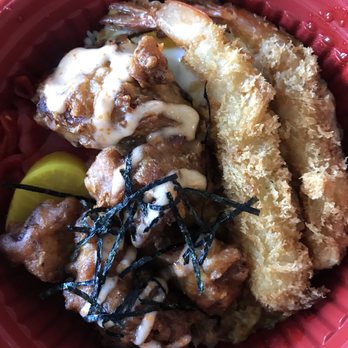 Donburi - Katesudon (chicken & shrimp) - Japanese Near Me - Washington, DC, District of Columbia Donburi - Katesudon (chicken & shrimp) - Japanese Near Me - Washington, DC, District of Columbia