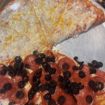 Michelangelo's Pizzeria - Medium half cheese/half pepp & olive!! - Pizza Near Me - Clovis, California Michelangelo's Pizzeria - Medium half cheese/half pepp & olive!! - Pizza Near Me - Clovis, California