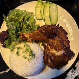 Popcorn Garlic Chicken