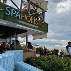 Holistic - View from the beach/pool at Playa Los Arcos