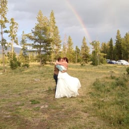 Double rainbow on our wedding day!