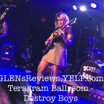 The Teragram Ballroom - Destroy Boys up close BEFORE the bigger arenas! - Performing Arts Near Me - Los Angeles, California The Teragram Ballroom - Destroy Boys up close BEFORE the bigger arenas! - Performing Arts Near Me - Los Angeles, California